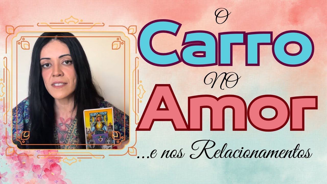 TAROT: O CARRO no AMOR e nos RELACIONAMENTOS AMOROSOS! Com o Templo de Afrodite ❤️‍🔥