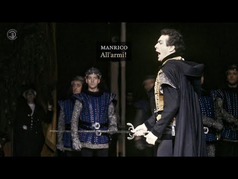 Ah sì, ben mio... Di quella pira - Franco Corelli (1962, La Scala) Il trovatore + SUBTITLES