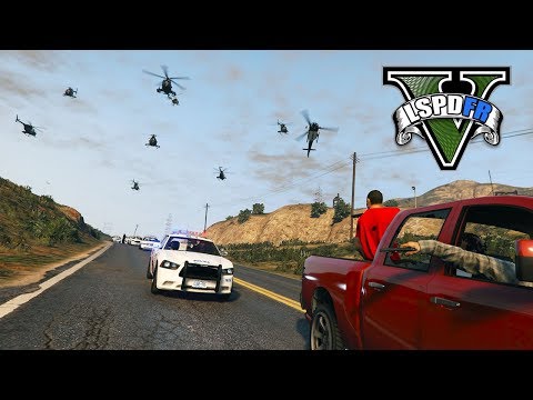 GTA 5 LSPDFR - Old School LSPDFR - Epic Pursuits!