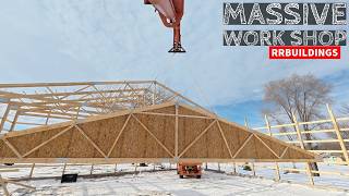 Building a Massive Work Shop: EP 6 Weird Truss Details