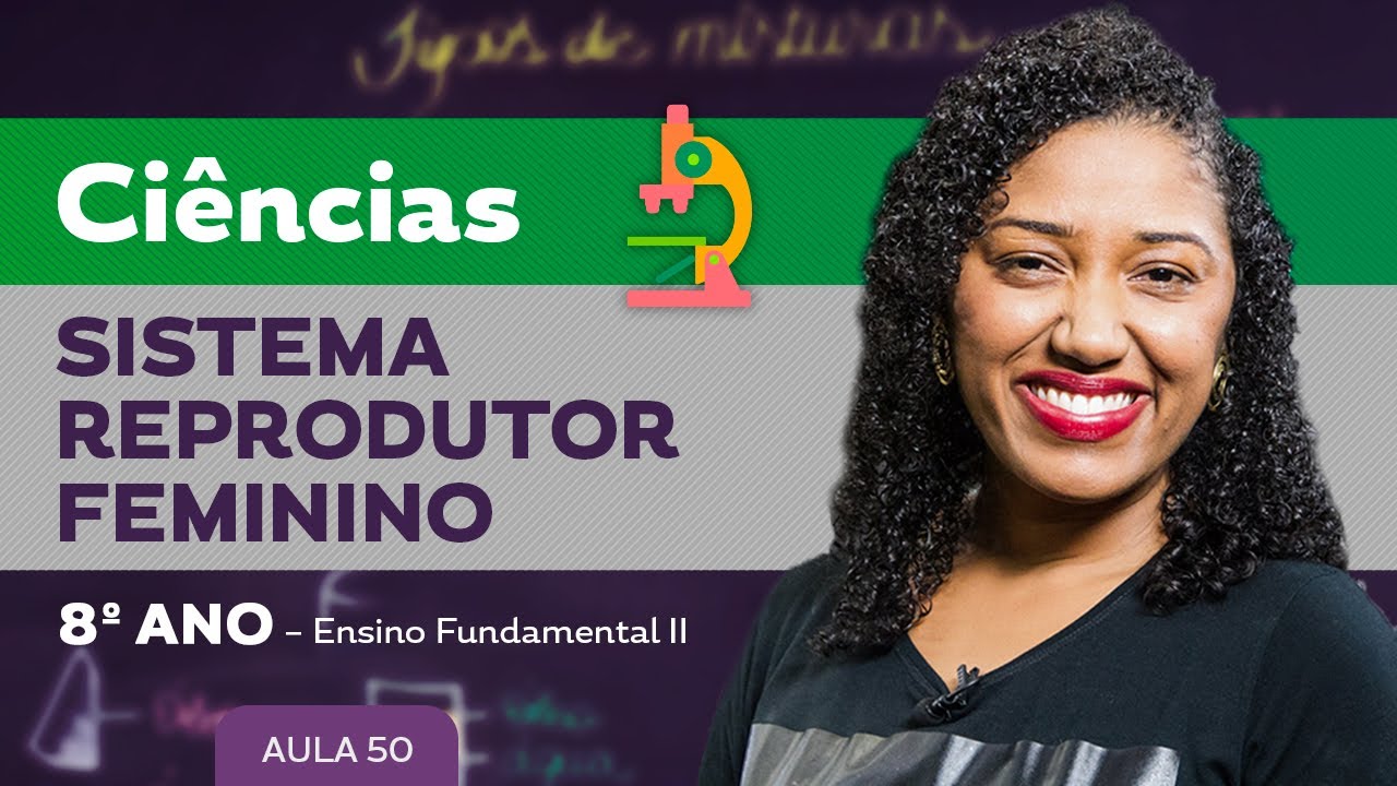 Sistema reprodutor feminino – Ciências – 8º ano – Ensino Fundamental