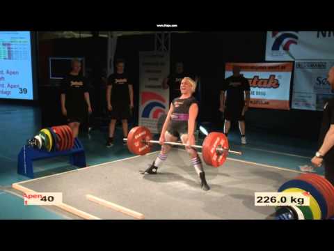 Marte Elverum 226kg/498lbs deadlift