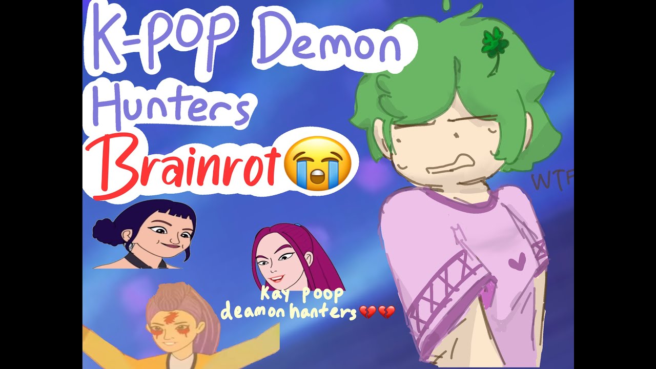 reacting to k-pop demon hunters brainrot💔😭