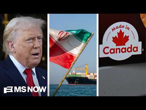 Trump's wars: U.S. strikes Iranian oil tankers, bans Canadian goods in trade war 