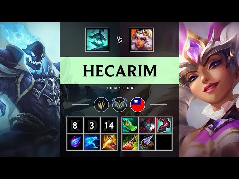 Hecarim Jungle vs Qiyana - TW Challenger Patch 25.20
