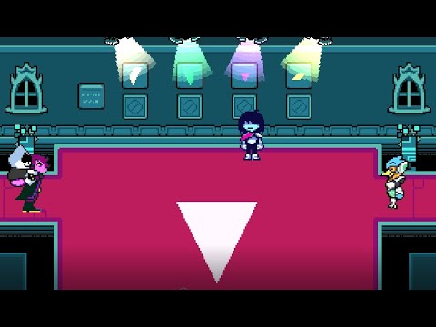 How To Solve The Puzzle In The Queen's Mansion (Deltarune Chapter 2)