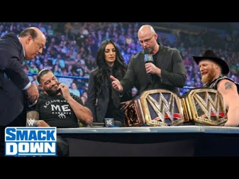 WWE Friday Night Smackdown 25 Feb 2022 Highlights - wwe smackdown highlights 25,2022. Roman vs Brock