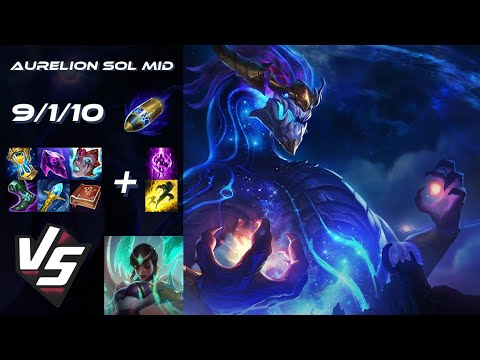 MID Aurelion Sol vs Karma - EU Master Patch 14.10