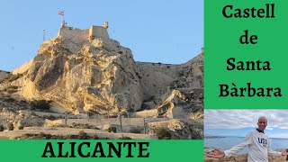 Download the video "Castell de Santa Barbara Alicante Spain"