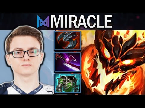 Shadow Fiend Dota 2 7.32 Gameplay Nigma.Miracle with 29 Kills and Cuirass - TI12