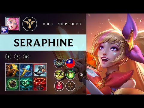 Seraphine Support vs Janna - TW Challenger Patch 25.22