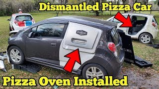 Dismantling the Domino's Pizza DXP Car to Rebuild a Rare Electric Chevrolet Hatchback