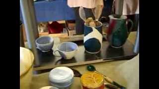 preview picture of video 'ALL CLAY Show - Potters Guild of NJ Nov 2013 - Mountainside NJ potterypeace'