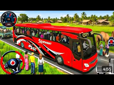 Extreme Bus Simulator 2026 - Indian Offroad Bus Driving 3D - Bus Game Andriod Gameplay