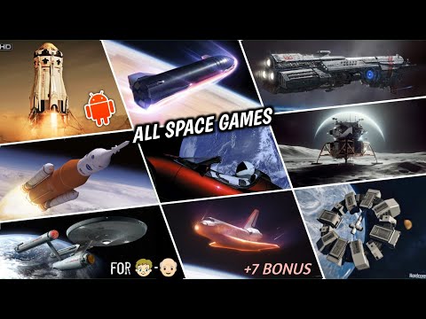 Top 40 Most Best Space & Rocket Simulator Games For Mobile 2024 | Rockets