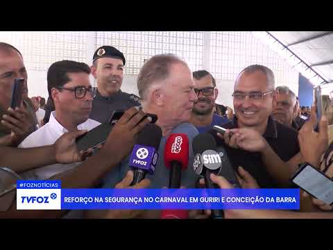 Reforço na segurança no carnaval em Guriri e Conceição da Barra