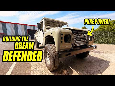 Buidling up the front end of the Defender 130 with new wings and plenty of power mods. Thumbnail