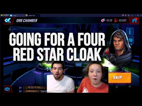 Another 7 Red Star! - 30 Red Star Orb Opening for Cloak  I Marvel Strike Force - MSF