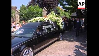 Funeral of two girls found dead after weeks of searching