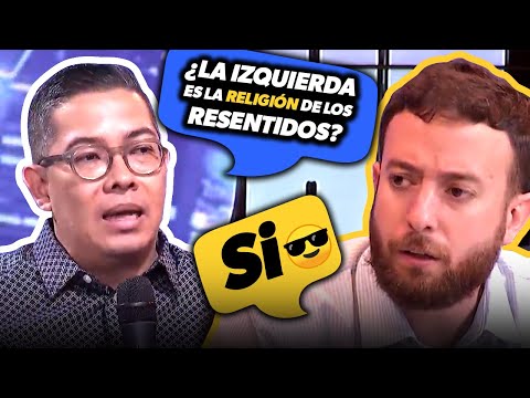 🧒 Jóvenes *INTERROGAN* a Agustín Laje en la T.V colombiana