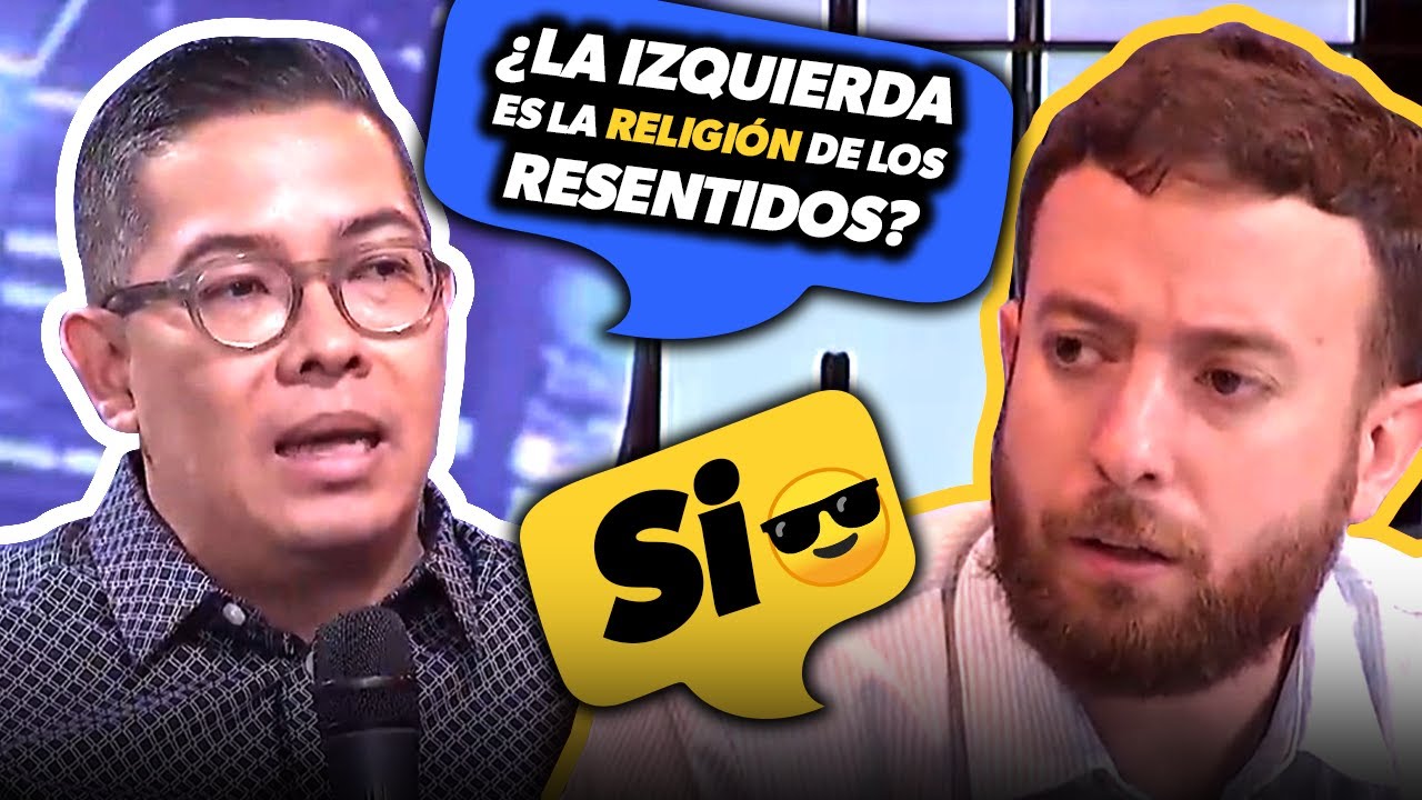 🧒 Jóvenes *INTERROGAN* a Agustín Laje en la T.V colombiana