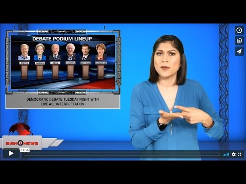 Sign1News 1.14.20 - News for the Deaf community powered by CNN in American Sign Language (ASL).