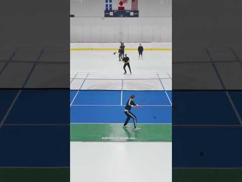 Zverev vs Ice Tennis In Canada 🇨🇦 🥶