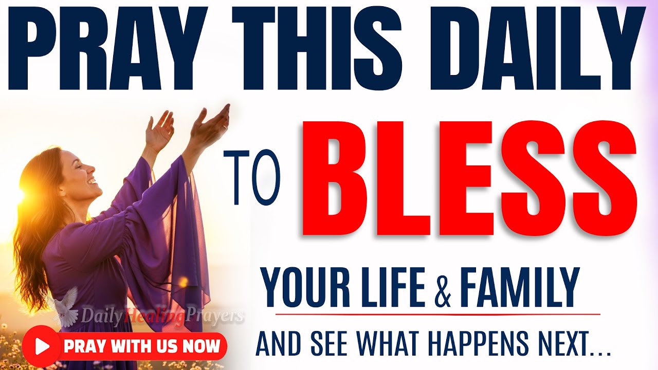 PRAY THIS Powerful May Blessing Prayer for Your Breakthrough✨Listen Every Day {Christian Motivation)