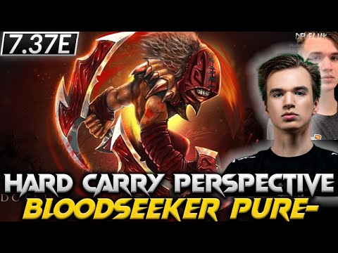 7.37E - Crazy Pure Bloodseeker The Hard Carry - Dota 2 Pro Full Gameplay K18  A12#pure #bloodseeker
