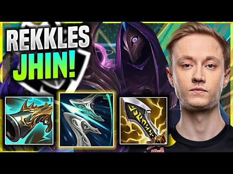 REKKLES TRIES SOME JHIN! - G2 Rekkles Plays Jhin ADC vs Kai'sa! | Season 11