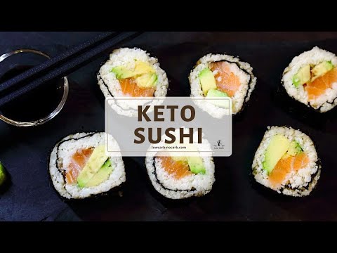 Keto Friendly Sushi Rolls Recipe