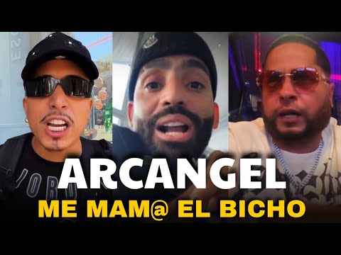 MR STIVEN LE TIRA ARCANGEL | TEMPO REACCIONA Y LE TIRA 