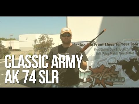 Classic Army AK 74 SLR 105 Para Rifle - AirSplat On Demand