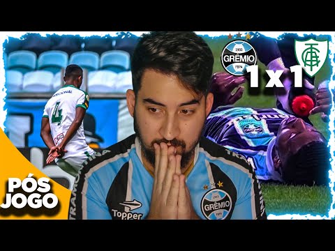 ESTOU MUITO PREOCUPADO! PÓS JOGO |  GRÊMIO 1 x 1 AMÉRICA MG