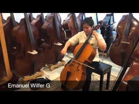 Emanuel Wilfer Cello Gofriller model @ www.bravomusic.co.th