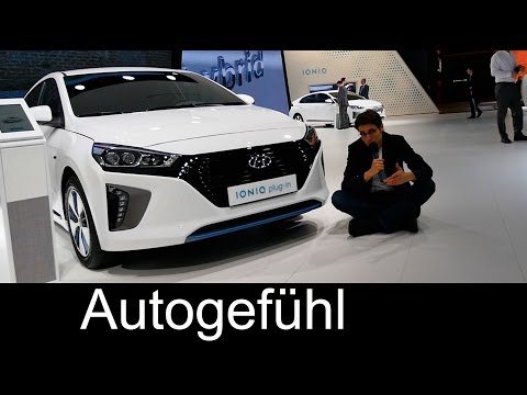 Hyundai Ioniq Hybrid/Plugin-Hybrid/EV REVIEW comparison, range Exterior/Interior