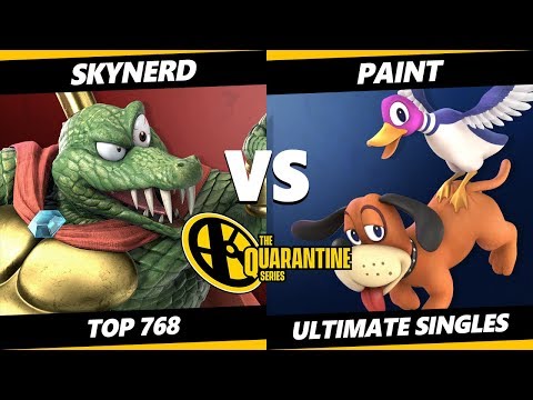 The April Minor Top 768 - Skynerd (King K. Rool) Vs. Paint (Duck Hunt) Smash Ultimate - SSBU