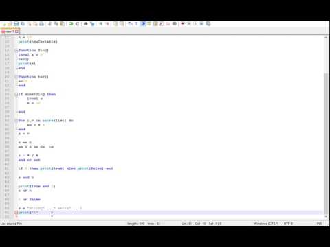 Lua Tutorial Part 1 Progamming Language Basics Data Types Basic Operators