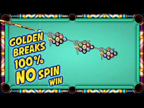 8Ball Pool Easy Win Golden Breaks Shots 100% No Spin Win 😍 9 Ball Pool Trick Shots 1 Shot=Win