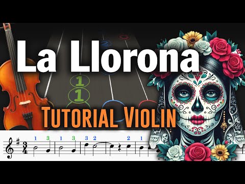 La Llorona - Tutorial - Violín Play Along 🎻