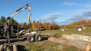 فروش تریلر حمل چوب و الوار Kesla 92 med kran 204T - تصویر 4 | Autoline IR تریلر حمل چوب و الوار Kesla 92 med kran 204T | تصویر 4 - Autoline