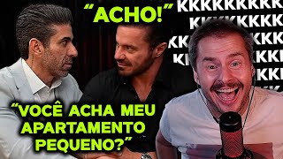 RENATO CARIANI ZOANDO O APARTAMENTO DO TCAR