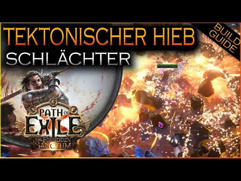 [3.20] Mein spaßigster Build! | Tektonischer Hieb + Schockwelle  (Tectonic Slam) | Path of Exile