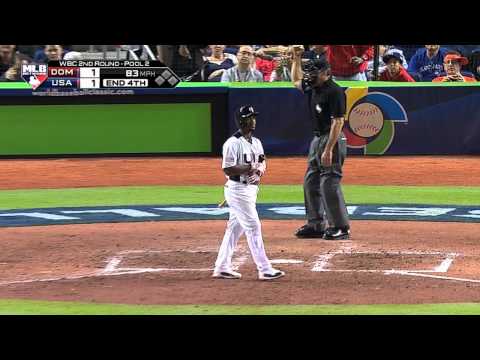 Dominican Rep. v United States (3-1) Baseball Highlights - World Baseball Classic Rnd 2 [14/03/2013]