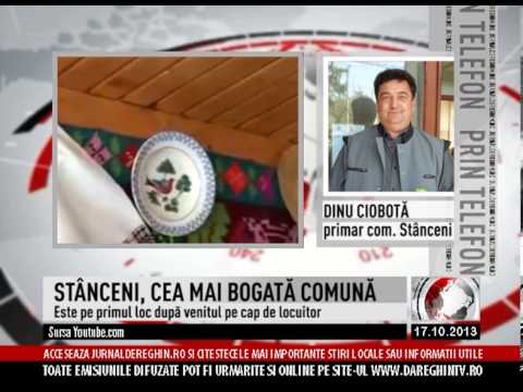 STÂNCENI, CEA MAI BOGATĂ COMUNĂ (2013 10 17)