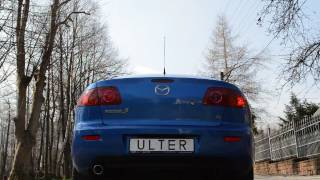 Video: Ulter Sportauspuff Mazda 3 Typ BK 1.6l