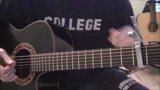 The National - This is the Last Time - Guitar Tutorial 2.0