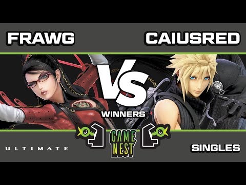 Game Nest Smash It Up: Frawg (Donkey Kong/Bayonetta) vs Caiusred (Cloud) - Winners Round 3