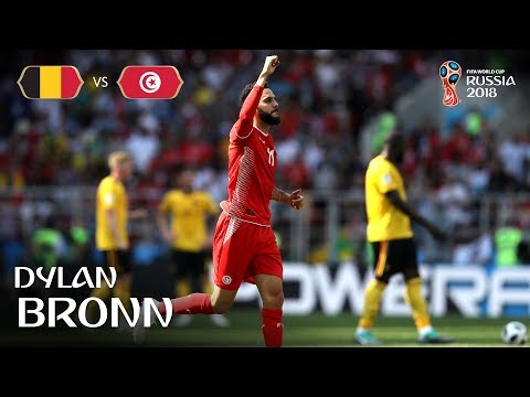 Dylan BRONN Goal - Belgium v Tunisia - MATCH 29