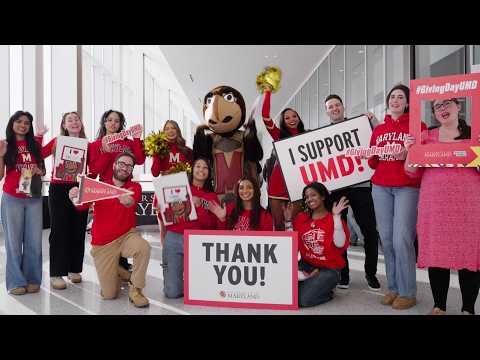 Giving Day 2026 | Thank You, Terps